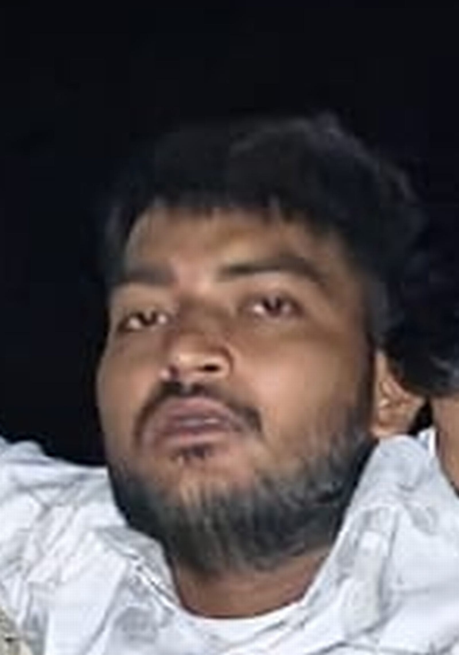 पुलिस मुठभेड़ में गिरफ्तार आरोपी। स्त्तोत पुलिस