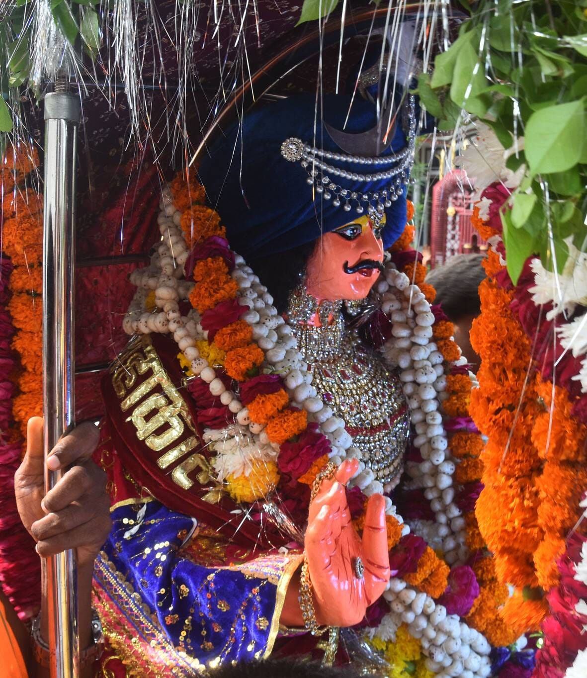 धूमधाम से निकाली बाबा महाकाल की पालकी यात्रा