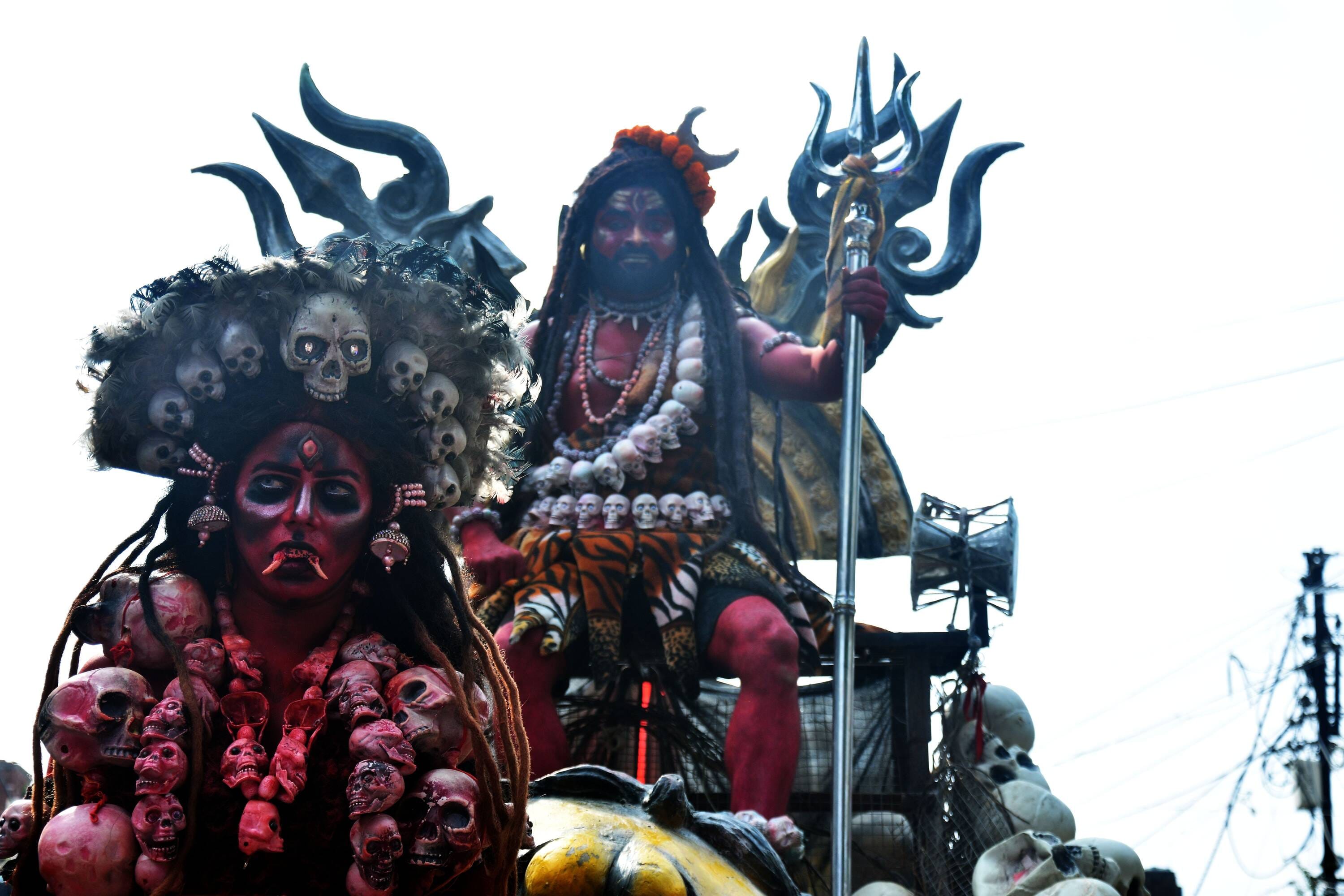 धूमधाम से निकाली बाबा महाकाल की पालकी यात्रा