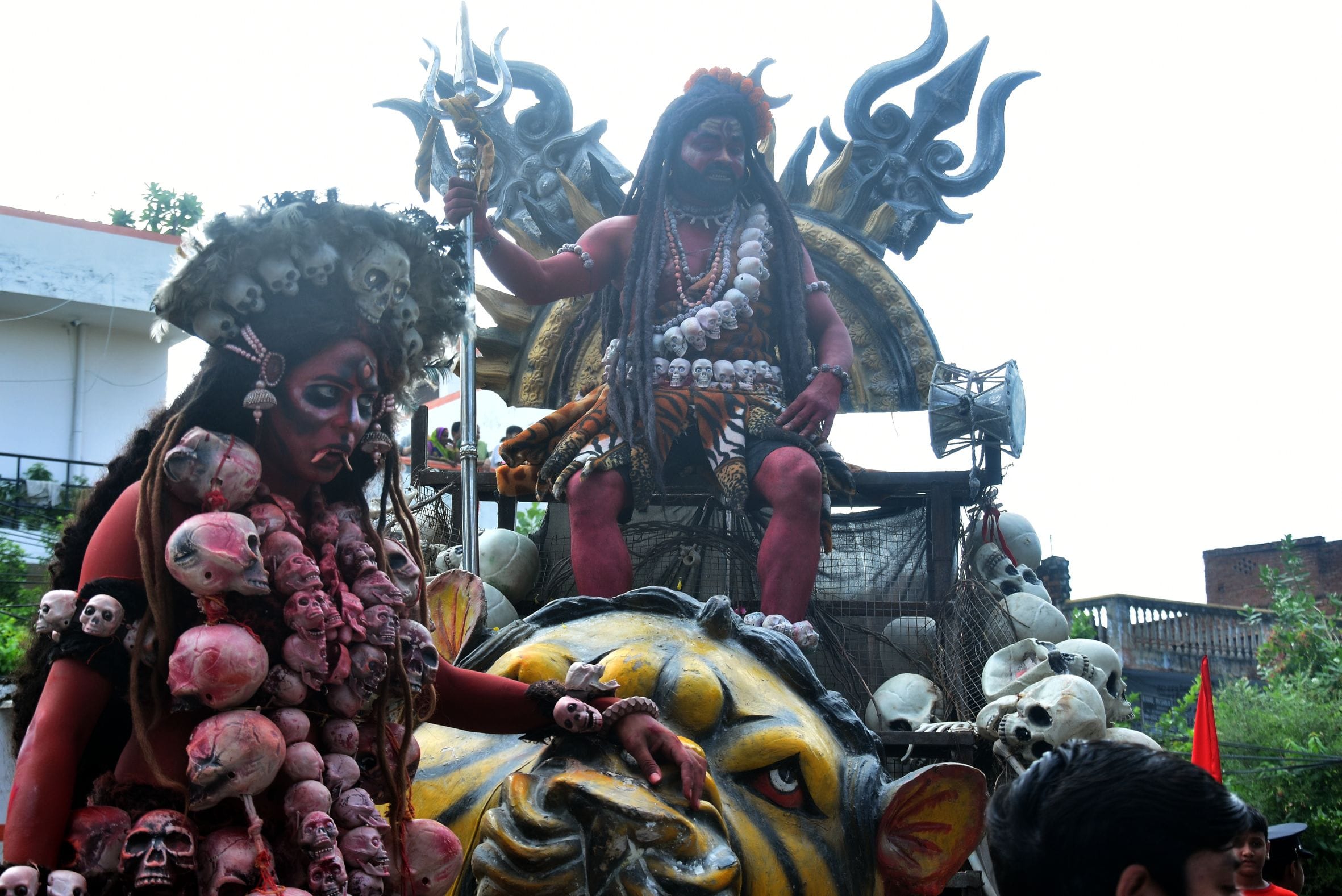 धूमधाम से निकाली बाबा महाकाल की पालकी यात्रा