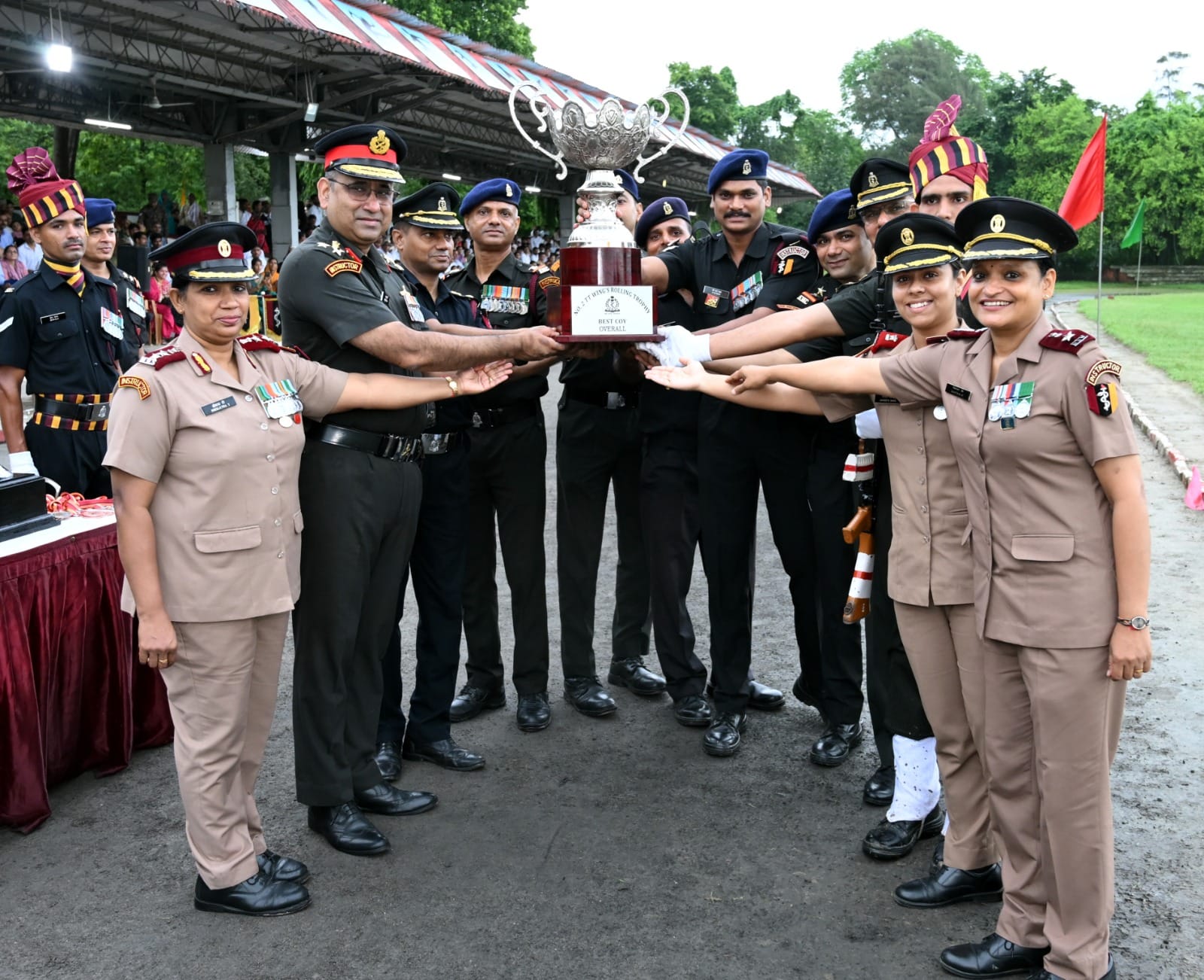 आर्मी मेडिकल सेंटर की टेक्निकल विंग में 329 रिक्रूट हुए शामिल आर्मी मेडिकल सेंटर की टेक्निकल विंग में 329 रिक्रूट हुए शामिल