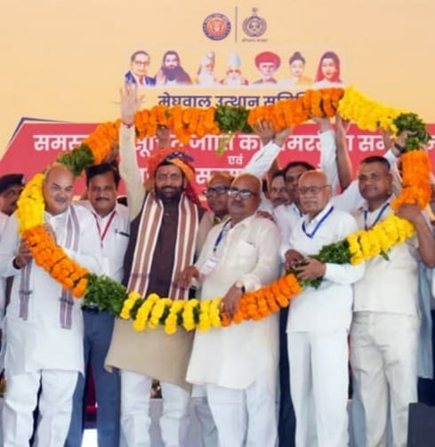 मुख्यमंत्री नायब सिंह सैनी संबोधित करते। संवाद मुख्यमंत्री नायब सिंह सैनी संबोधित करते। संवाद