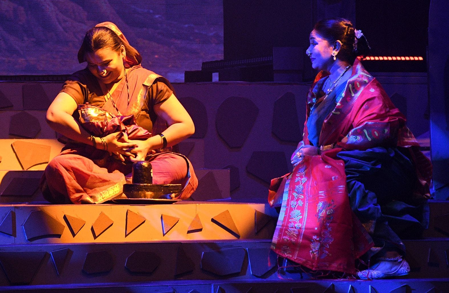 शिवाजी के शाैर्य, त्याग और स्वराज की गाथा से सजा रंगमंच शिवाजी के शाैर्य, त्याग और स्वराज की गाथा से सजा रंगमंच