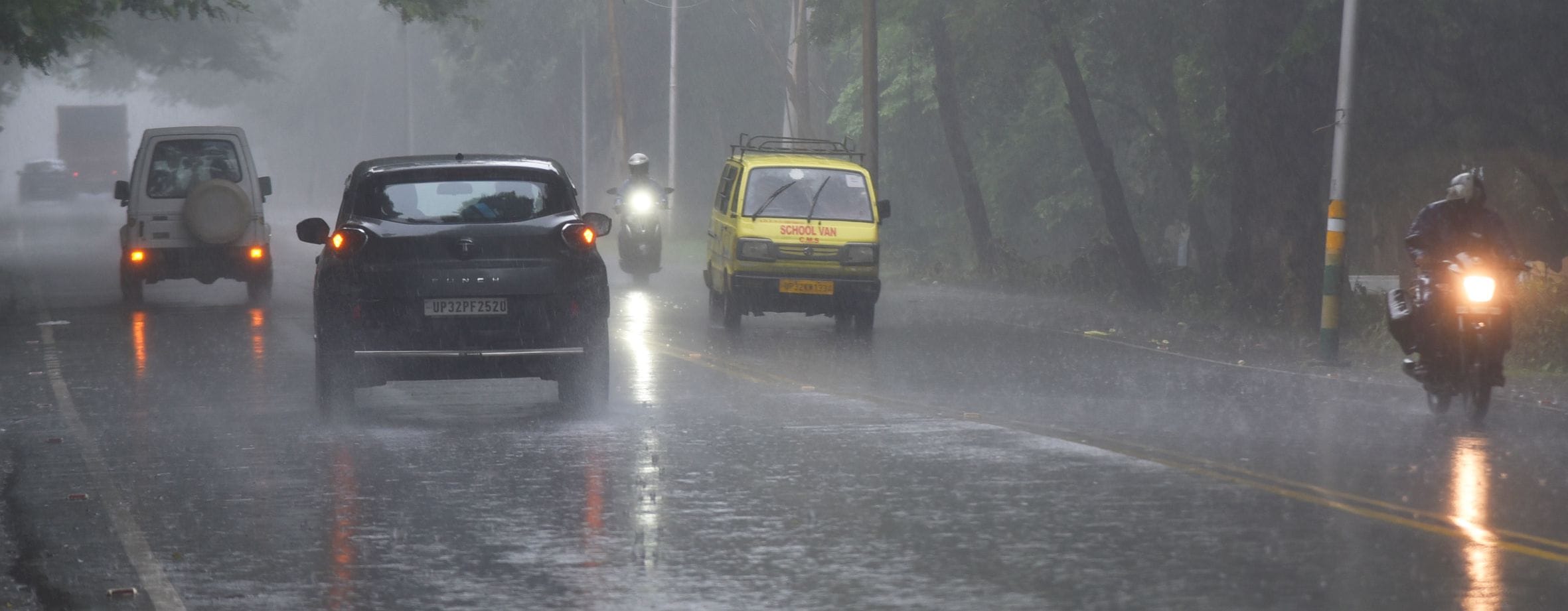 राजधानी में मंगलवार को कई इलाकों में बारिश हुई। 