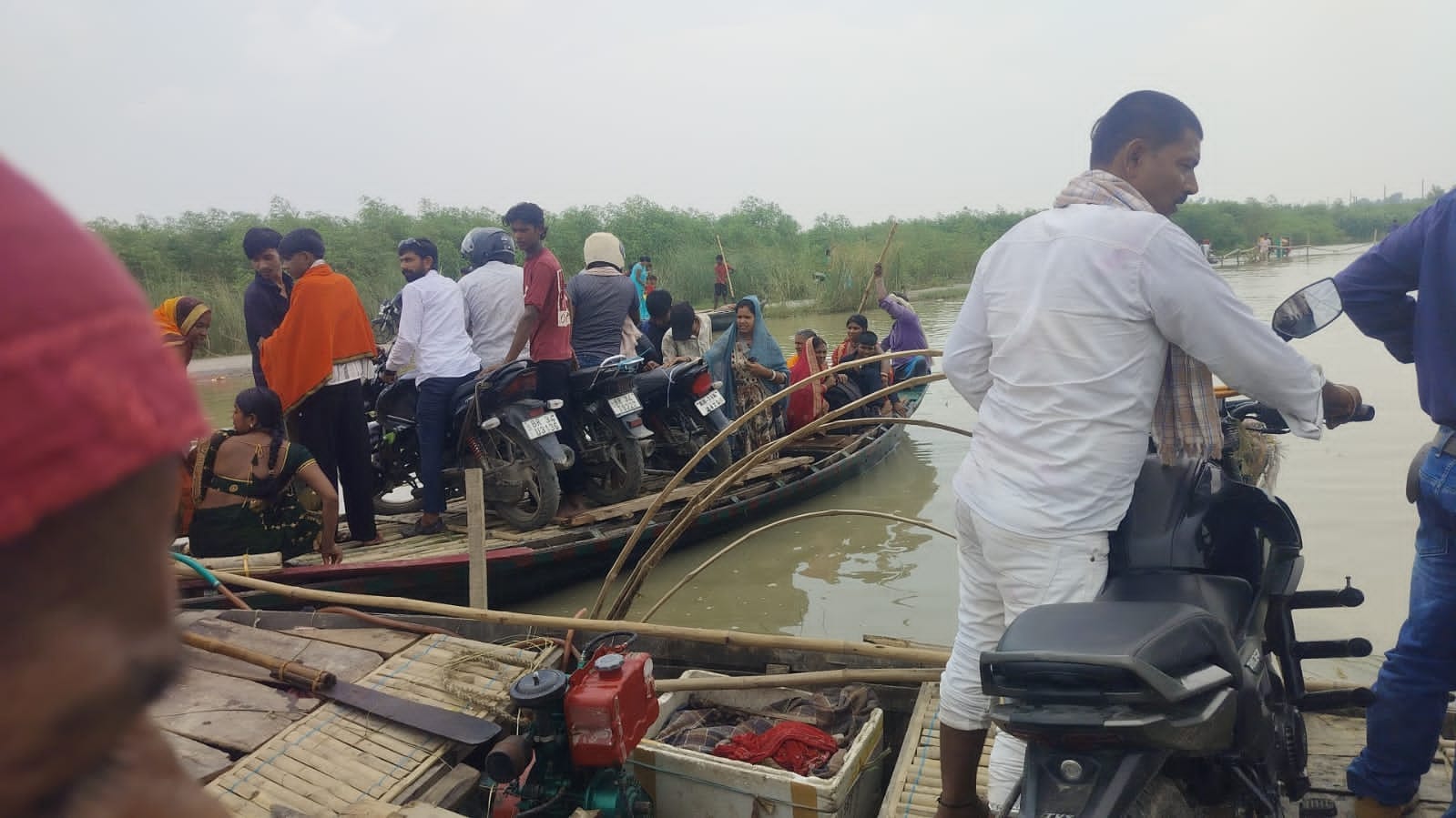 डायवर्सन टूटने के बाद अब आगमन बाधित डायवर्सन टूटने के बाद अब आगमन बाधित