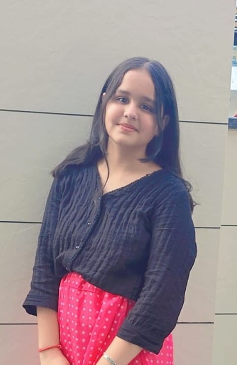 सनसिटी निवासी 14 वर्षीय भाविका सनसिटी निवासी 14 वर्षीय भाविका