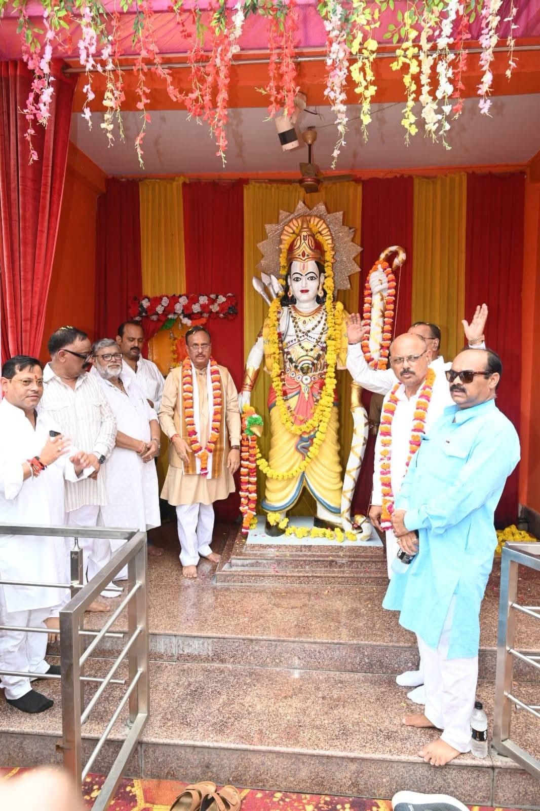 सात करोड़ रुपये के विकास कार्यों का किया लोकार्पण-शिलान्यास।