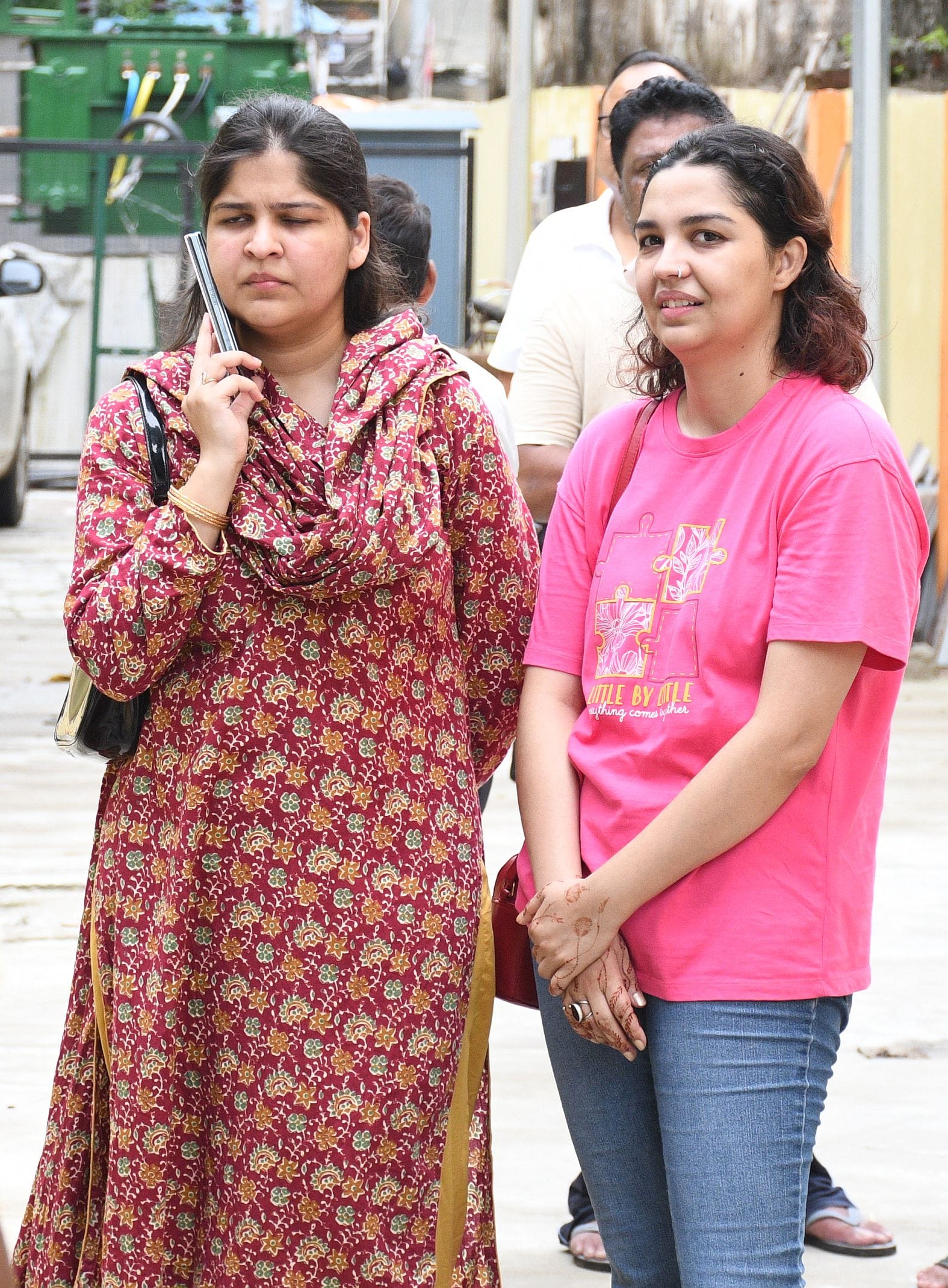 कोठी पर कब्जा लेने पहुंचे अफजाल अंसारी।