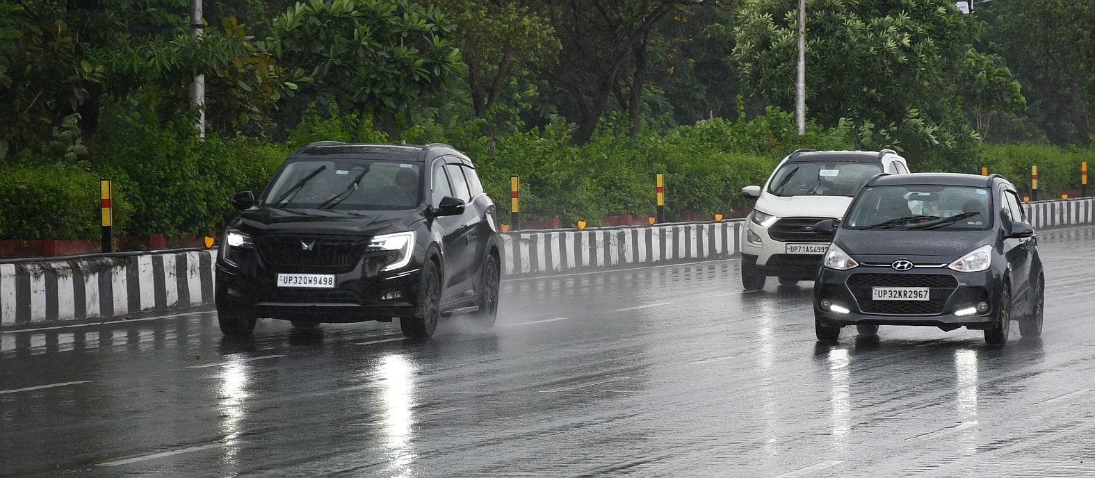 राजधानी में बुधवार को भी बारिश हुई। 