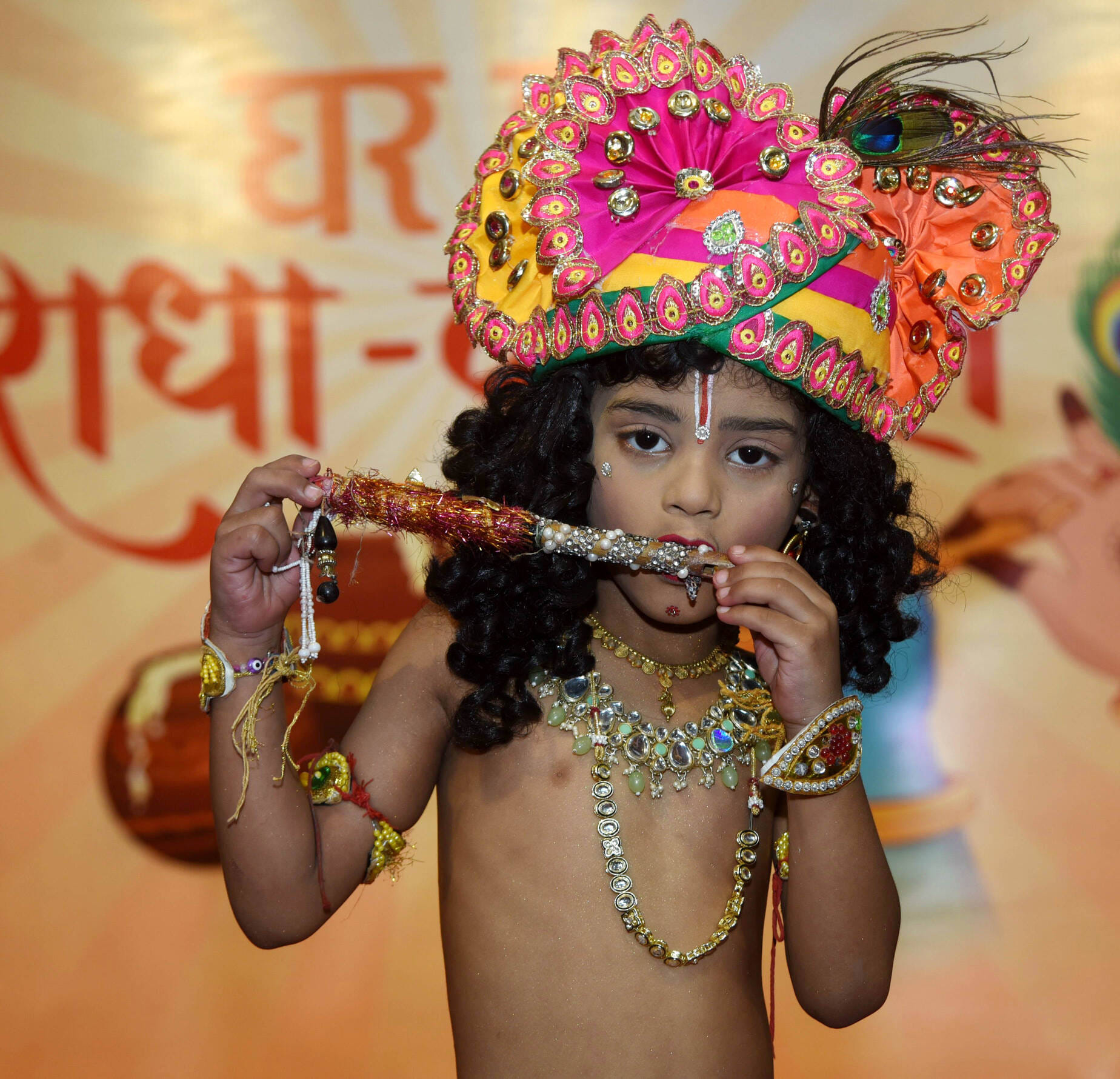 अमर उजाला और उप्र मेट्रो रेल कॉर्पोरेशन के संयुक्त तत्वावधान में घर घर राधा-कान्हा उत्सव का आयो