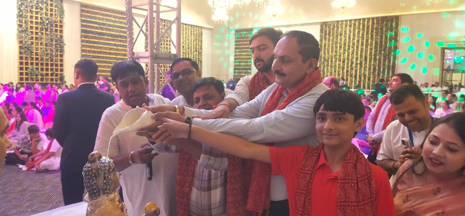 श्री सनातन धर्म मंदिर मॉडल टाउन में बनाई जेल। स्रोत : मंदिर श्री सनातन धर्म मंदिर मॉडल टाउन में बनाई जेल। स्रोत : मंदिर