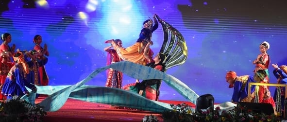 रिजर्व पुलिस लाइंस में आयोजित श्रीकृष्ण जन्माष्टमी समारोह
