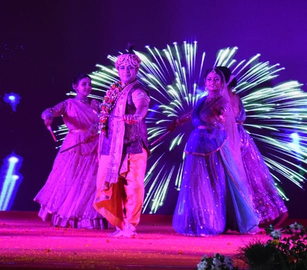 रिजर्व पुलिस लाइंस में आयोजित श्रीकृष्ण जन्माष्टमी समारोह