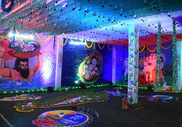 रिजर्व पुलिस लाइंस में आयोजित श्रीकृष्ण जन्माष्टमी समारोह