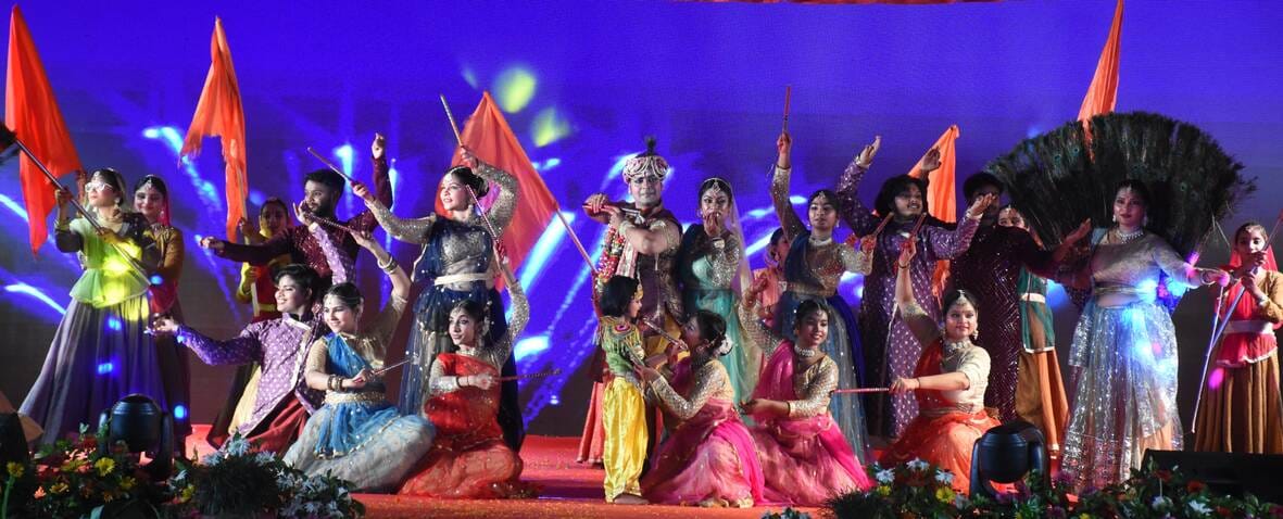 रिजर्व पुलिस लाइंस में आयोजित श्रीकृष्ण जन्माष्टमी समारोह
