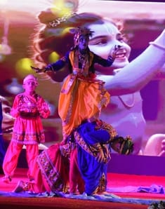 रिजर्व पुलिस लाइंस में आयोजित श्रीकृष्ण जन्माष्टमी समारोह