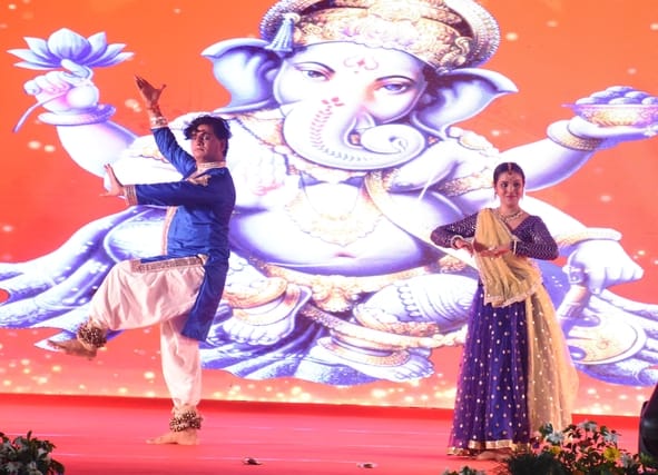 रिजर्व पुलिस लाइंस में आयोजित श्रीकृष्ण जन्माष्टमी समारोह