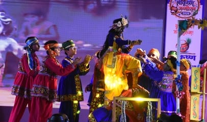 रिजर्व पुलिस लाइंस में आयोजित श्रीकृष्ण जन्माष्टमी समारोह