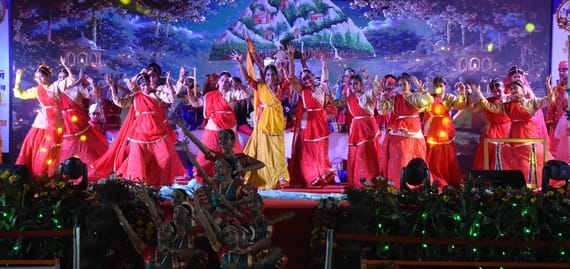 रिजर्व पुलिस लाइंस में आयोजित श्रीकृष्ण जन्माष्टमी समारोह