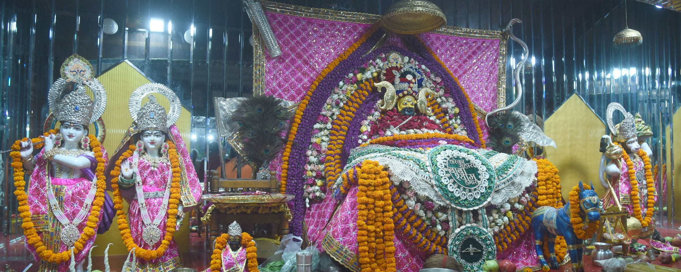 श्याम बाबा के भजनों पर झूमे श्रद्धालु