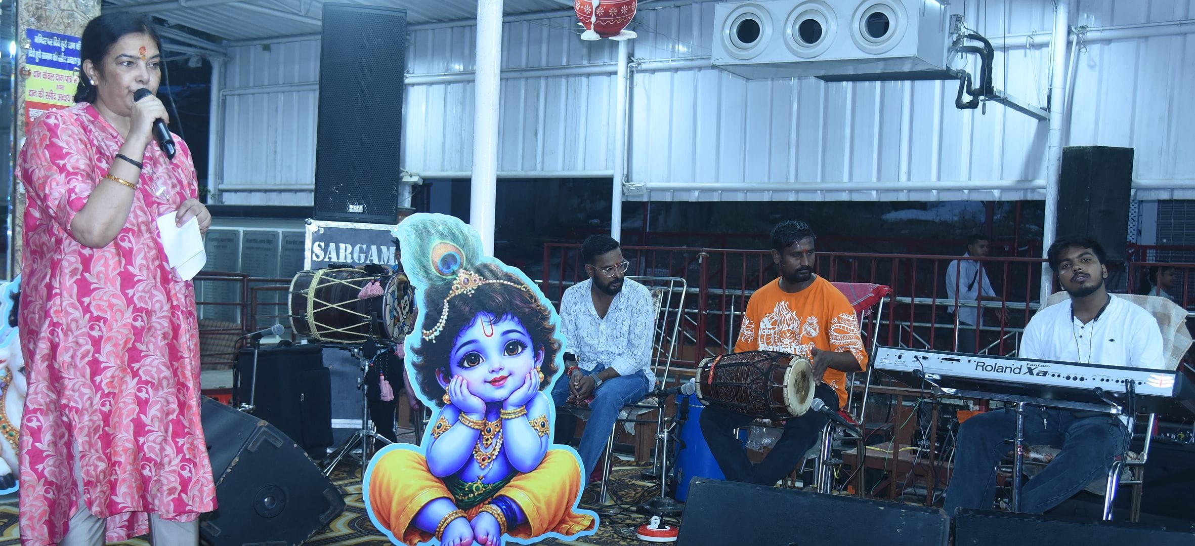श्याम बाबा के भजनों पर झूमे श्रद्धालु
