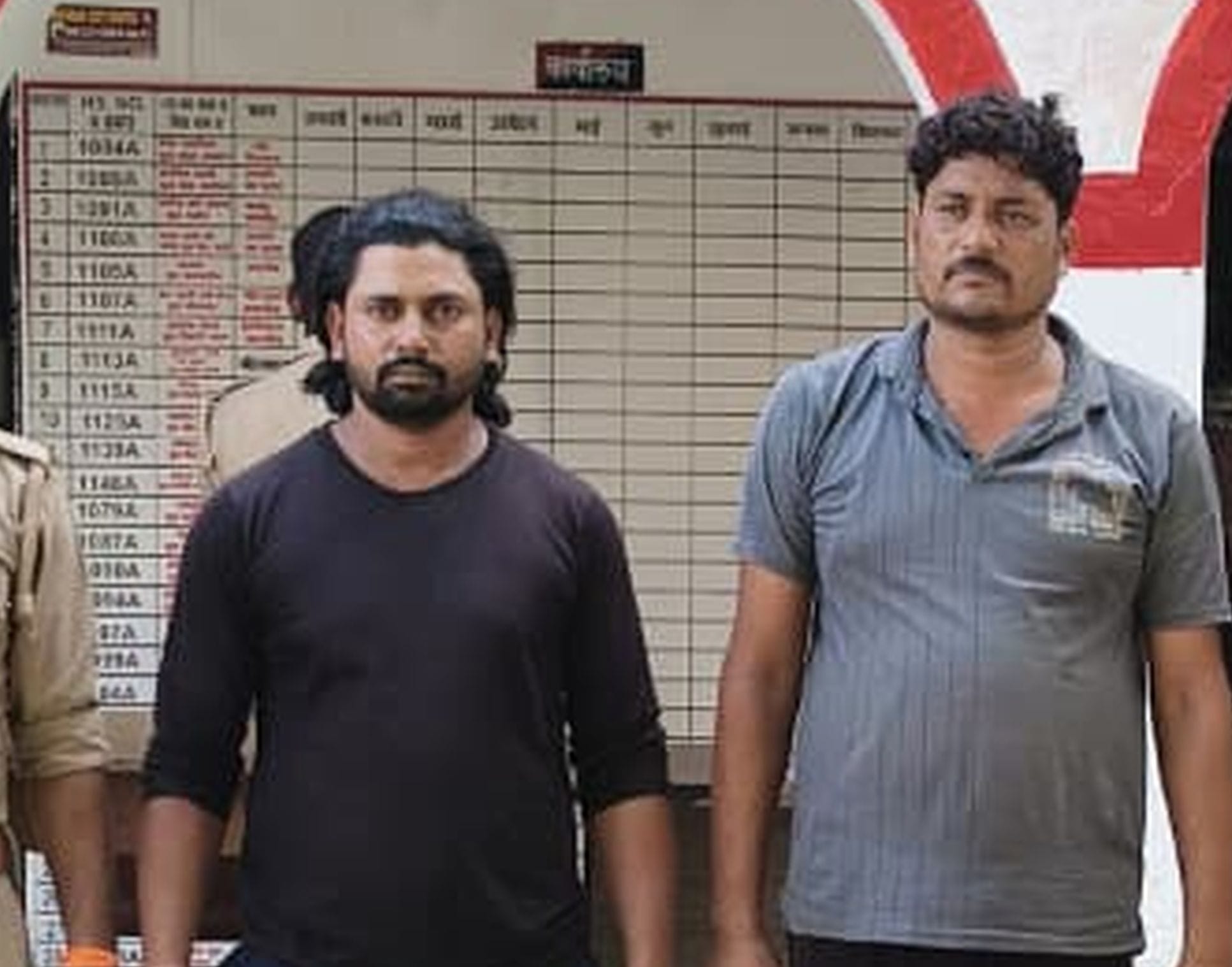 फोटो-36- पकड़े गए आरोपी आदिल और शेएब। स्रोत पुलिस फोटो-36- पकड़े गए आरोपी आदिल और शेएब। स्रोत पुलिस