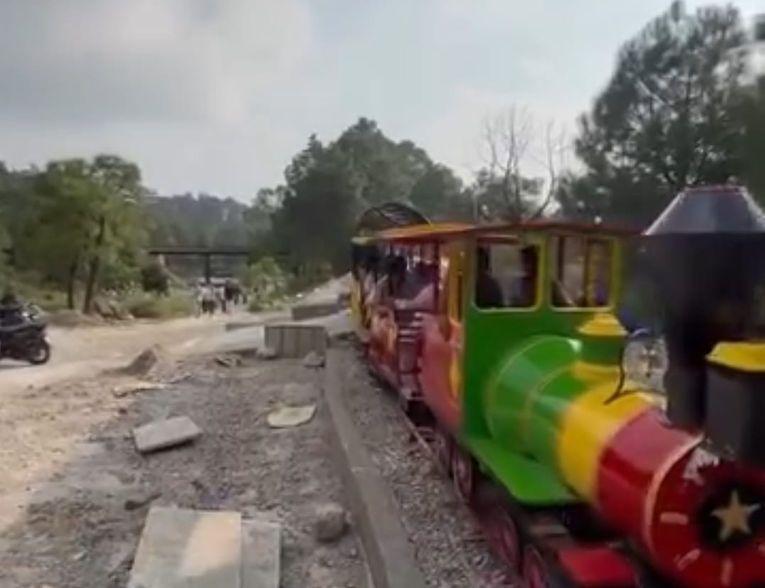 सौरभ वन विहार पालमपुर में टॉय टे्रन सौरभ वन विहार पालमपुर में टॉय टे्रन