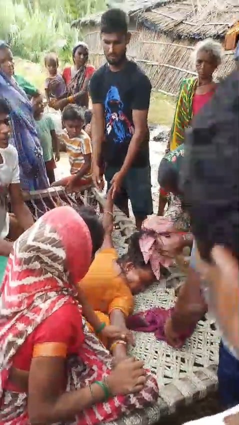 नहर में कूदी महिला की जान बचाने वाला शमशाद। संवाद नहर में कूदी महिला की जान बचाने वाला शमशाद। संवाद