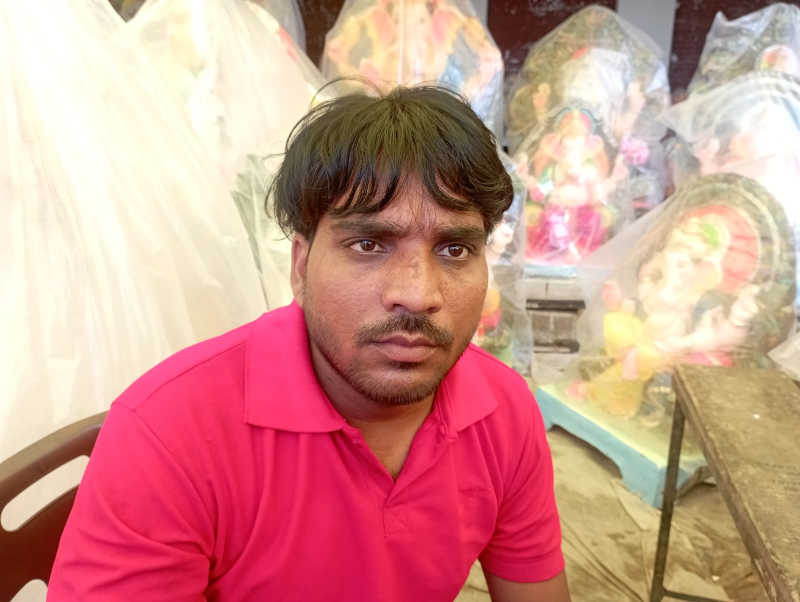 फोटो -16- सदर बाजार में रखी गणेश प्रतिमाएं। संवाद फोटो -16- सदर बाजार में रखी गणेश प्रतिमाएं। संवाद
