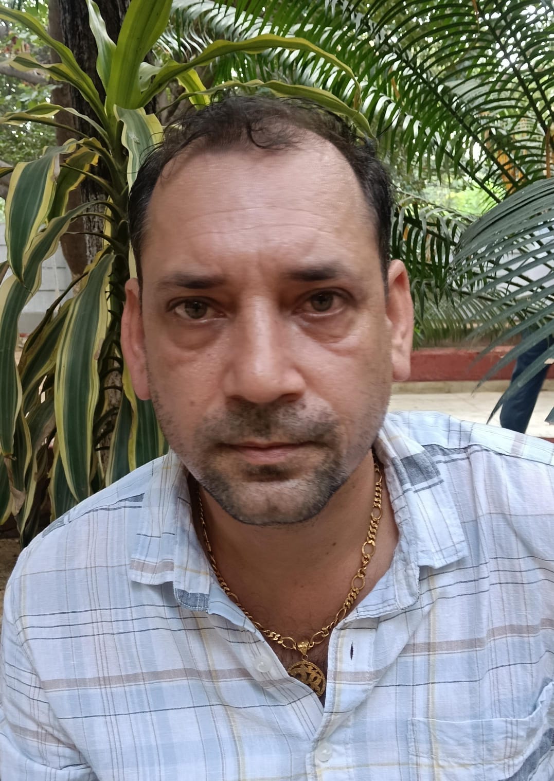 झाड़सा में बाबा बालकनाथ मंदिर में बैठी पंचायत। श्रवण