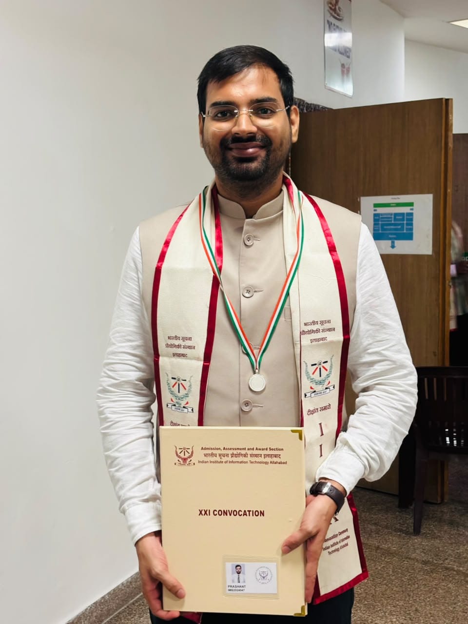 ट्रिपलआईटी के ईसीई विभाग की विधि अग्रवाल। स्रोत: संवाद