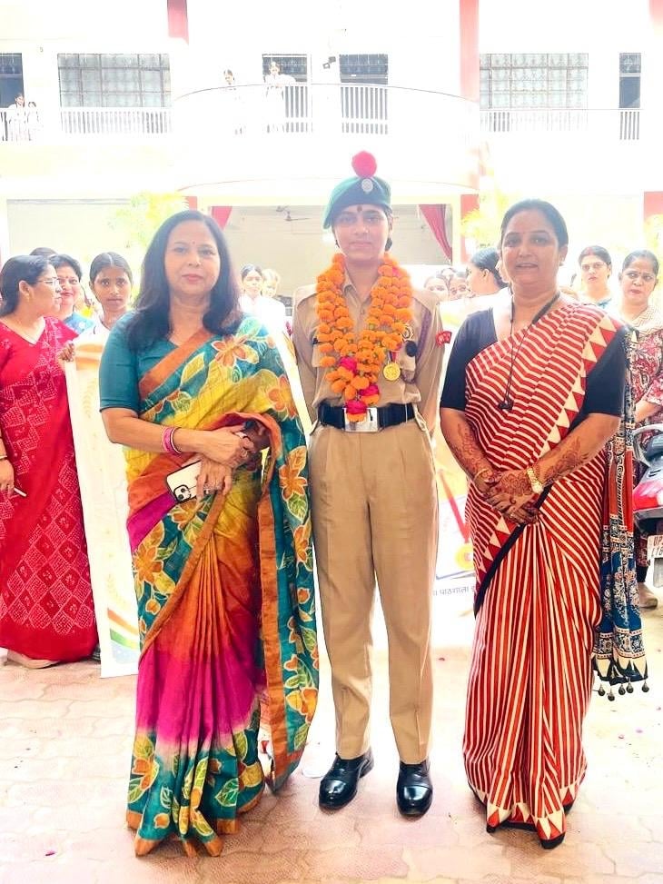 1600 कैडेटों को पीछे छोड़ हिमानी ने साधा गोल्ड