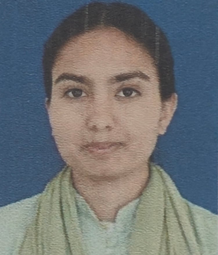 बुशहर बीएड कॉलेज की स्नेह लता ने चुतर्थ सेमेस्टर में झटका पहला स्थान। स्रोत : संस्थान बुशहर बीएड कॉलेज की स्नेह लता ने चुतर्थ सेमेस्टर में झटका पहला स्थान। स्रोत : संस्थान