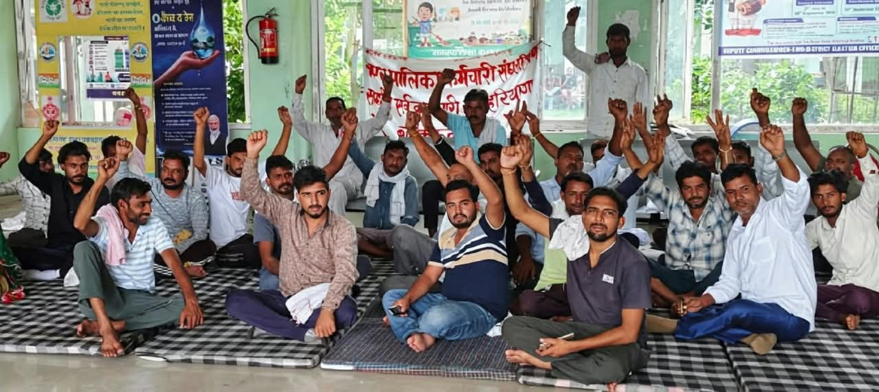 बैठक में मौजूद एसकेयू प्रदेश समिति सदस्य कुलदीप। विज्ञप्ति