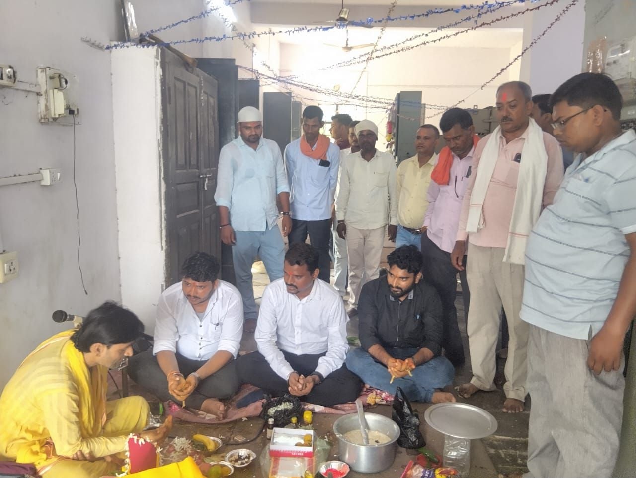 विश्वकर्मा जयंती पर हुआ पूजन व भंडारा। संवाद