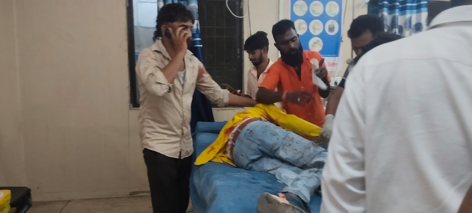 हादसे के बाद की तस्वीर हादसे के बाद की तस्वीर
