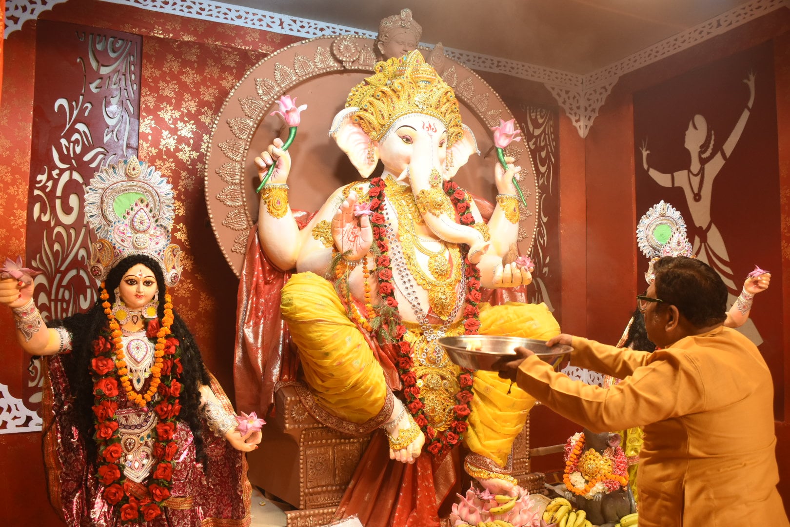 पेपर मिल में मनाया गया गणेशोत्सव पेपर मिल में मनाया गया गणेशोत्सव