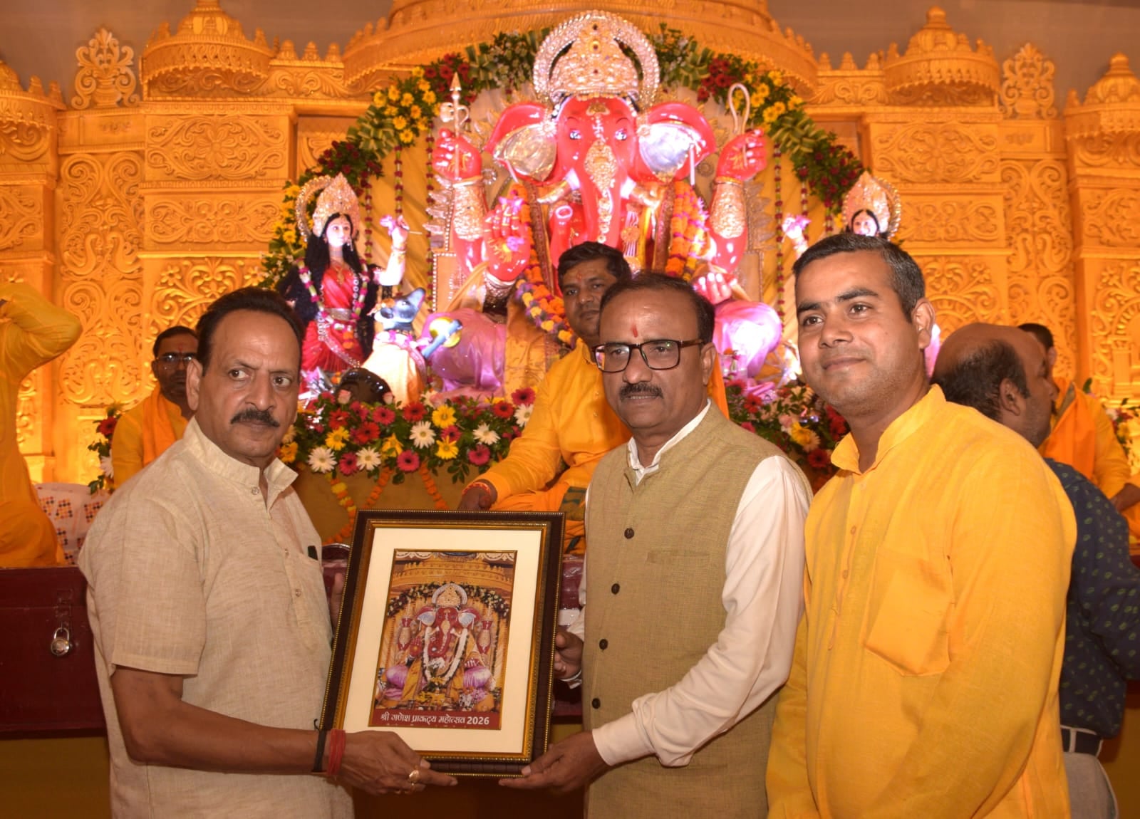 पेपर मिल में मनाया गया गणेशोत्सव पेपर मिल में मनाया गया गणेशोत्सव