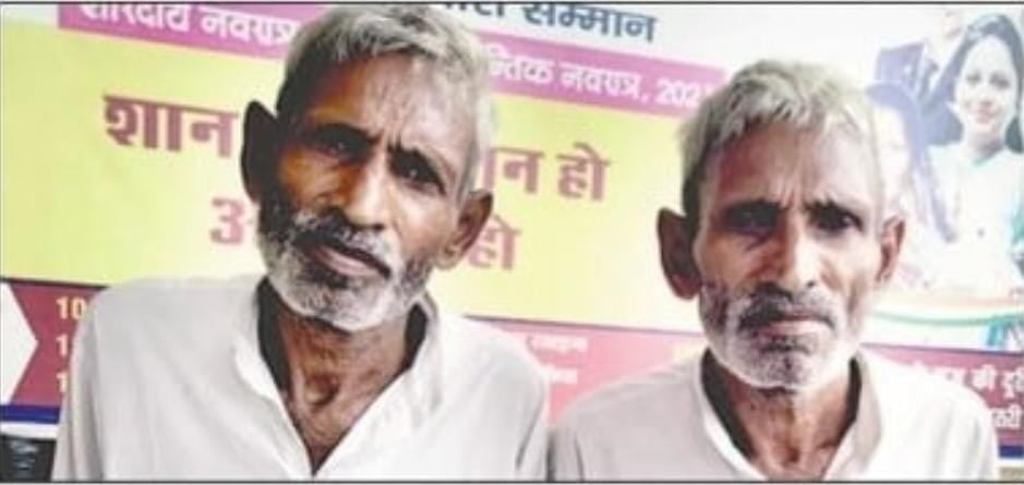दोषसिद्ध अभियुक्त सगे जुड़वा भाई चंद्रपाल और कुंवरपाल।