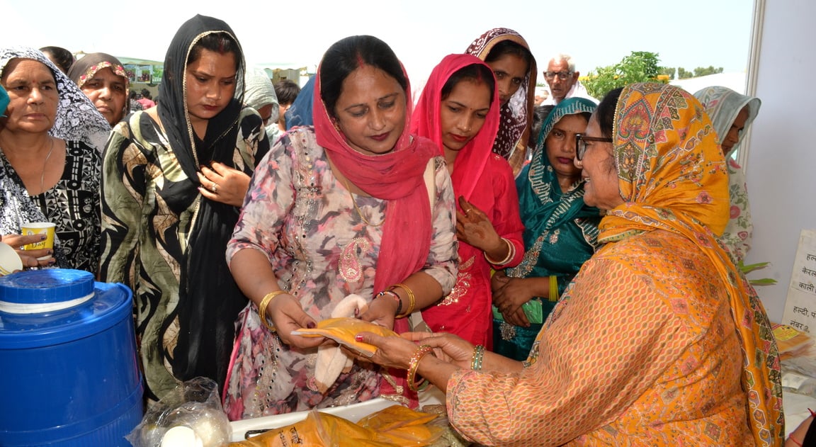महाराणा प्रताप हॉर्टिकल्चरल यूनिवर्सिटी करनाल में प्रथम उद्यान मेला एवं हॉटी एक्सपो-2026 के दौर