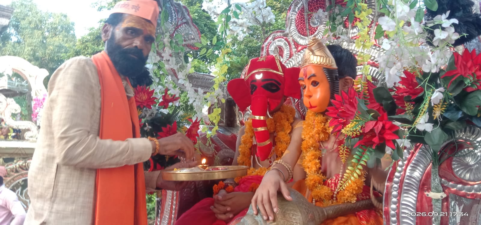 फोटो -51- पढ़ीन गांव स्थित दक्षिणमुखी हनुमान मंदिर। संवाद फोटो -51- पढ़ीन गांव स्थित दक्षिणमुखी हनुमान मंदिर। संवाद