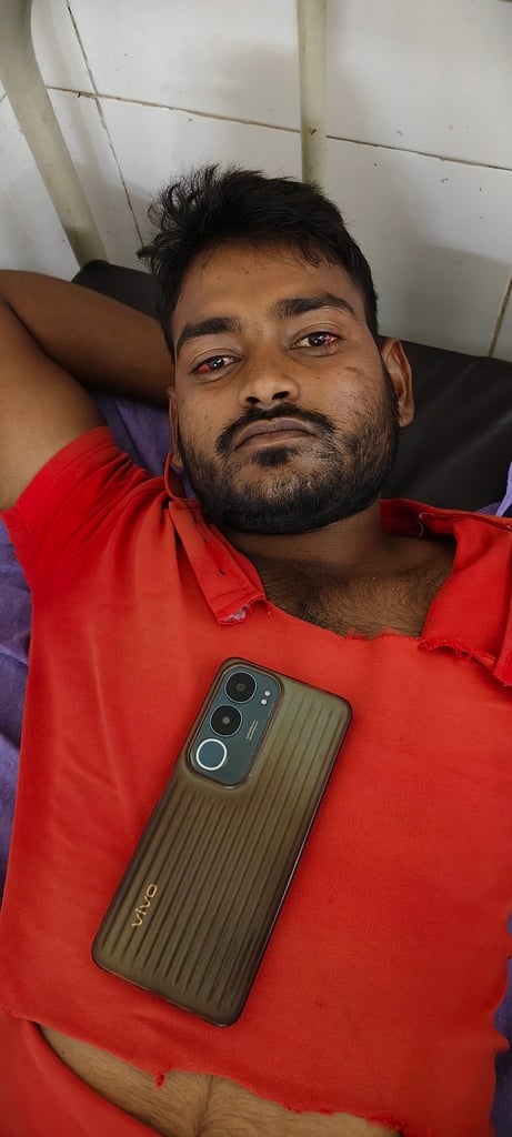 फतेहाबाद फोटो।मारपीट में घायल सावित्री और दूसरे पक्ष से सेवाराम