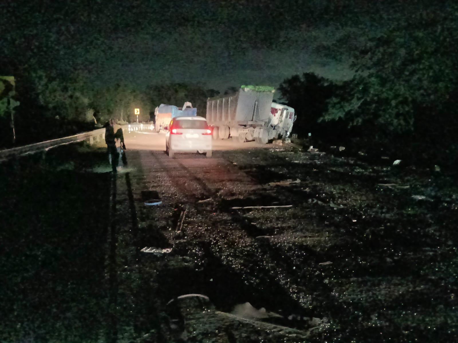 मोरगा चौकी क्षेत्र में NH-130 पर फिर हादसा मोरगा चौकी क्षेत्र में NH-130 पर फिर हादसा