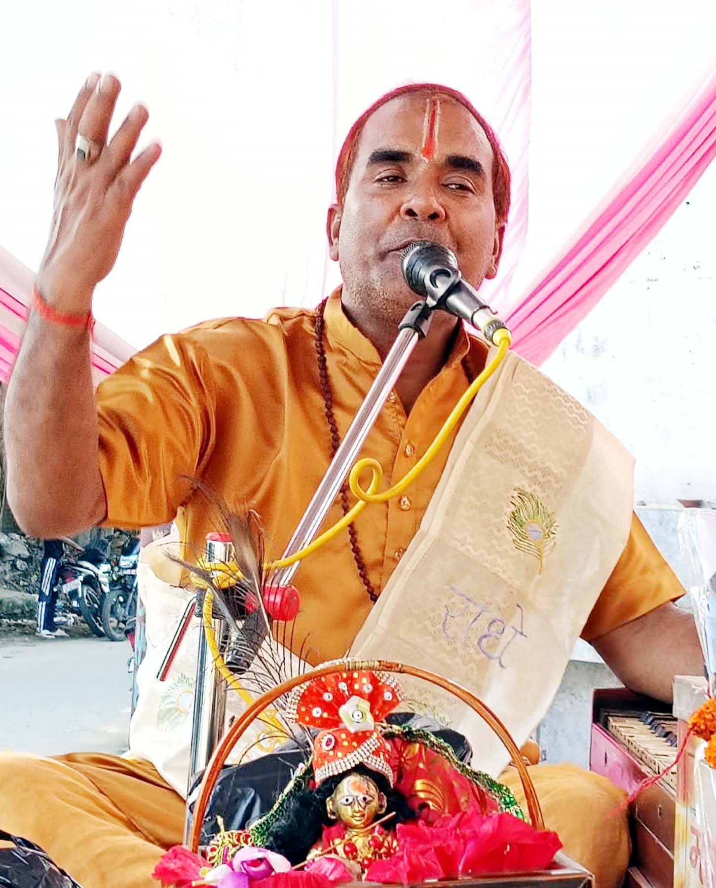 ओसीएफ इस्टेट रामलीला में मंचन का पूर्वाभ्यास करते कलाकार। स्रोत: कमेटी ओसीएफ इस्टेट रामलीला में मंचन का पूर्वाभ्यास करते कलाकार। स्रोत: कमेटी