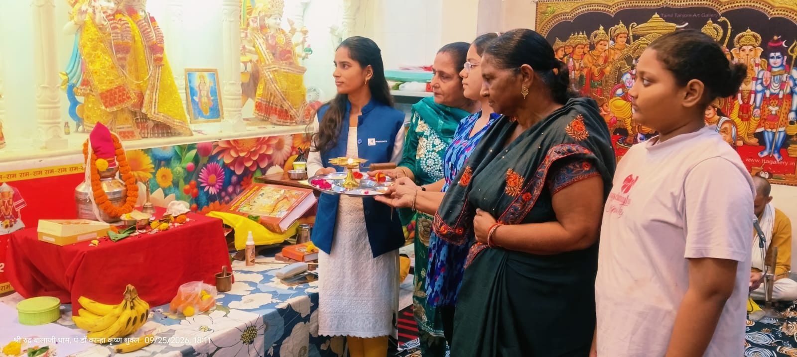 जलालाबाद में गणेश विसर्जन शोभायात्रा में झूमते श्रद्धालु। संवाद