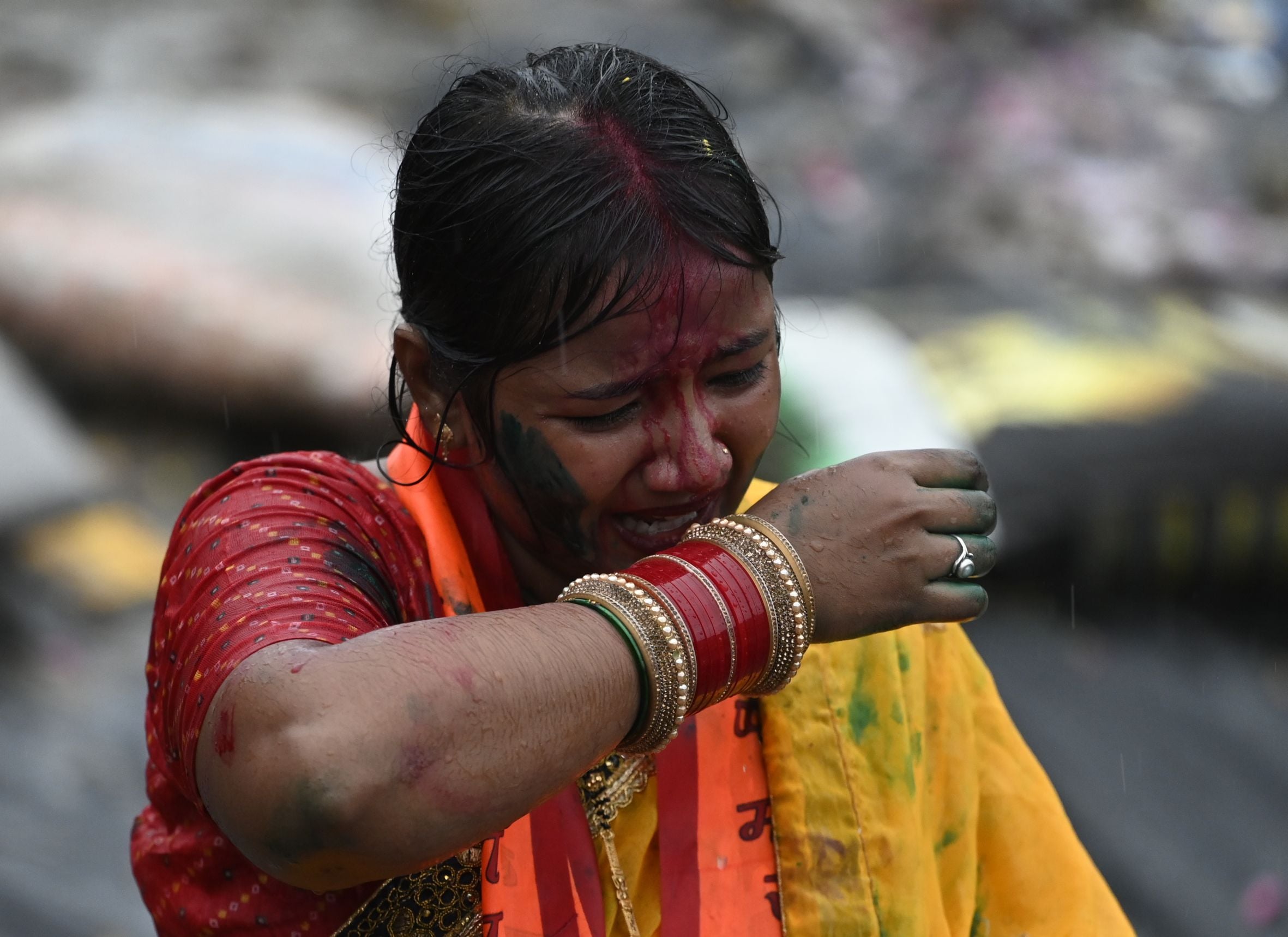 बप्पा की विदाई में बरसे मेघ बप्पा की विदाई में बरसे मेघ