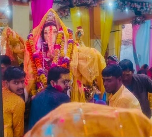 गणेश प्रतिमा। स्रोत: श्रद्धालु गणेश प्रतिमा। स्रोत: श्रद्धालु
