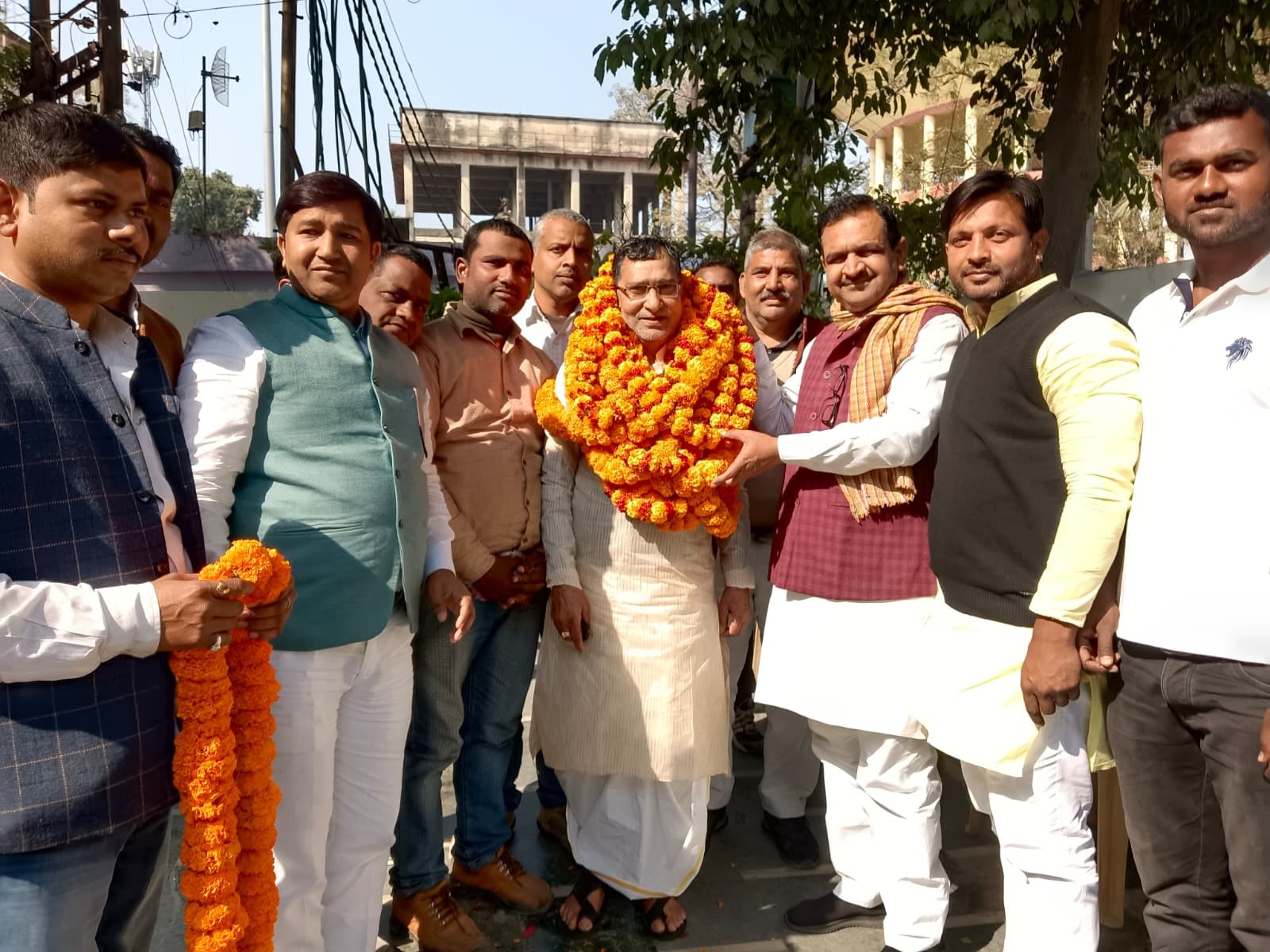 पूर्व मंत्री रामगोविन्द चौधरी। पूर्व मंत्री रामगोविन्द चौधरी।