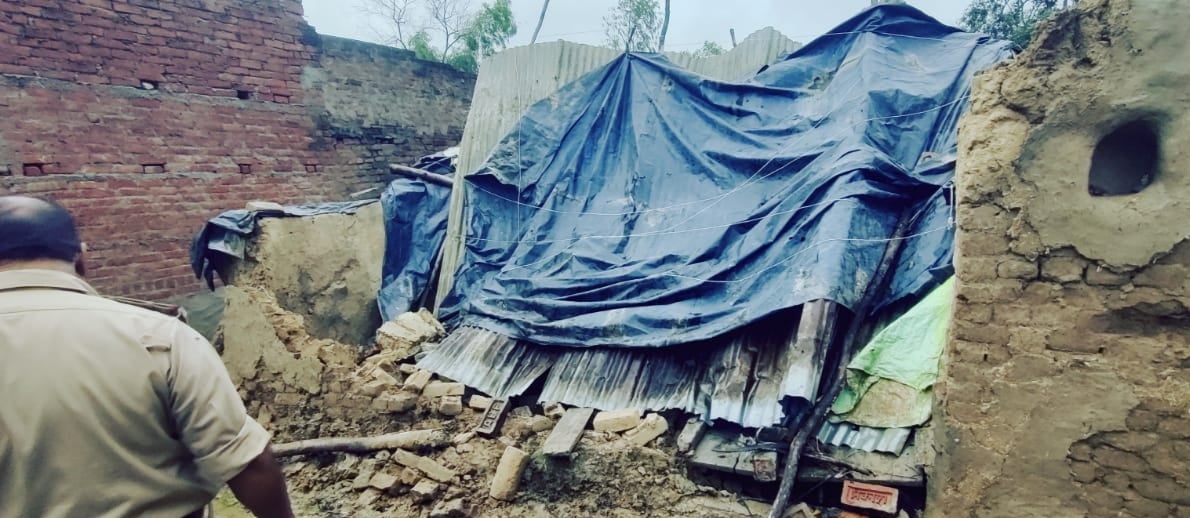 बारिश से तबाही
