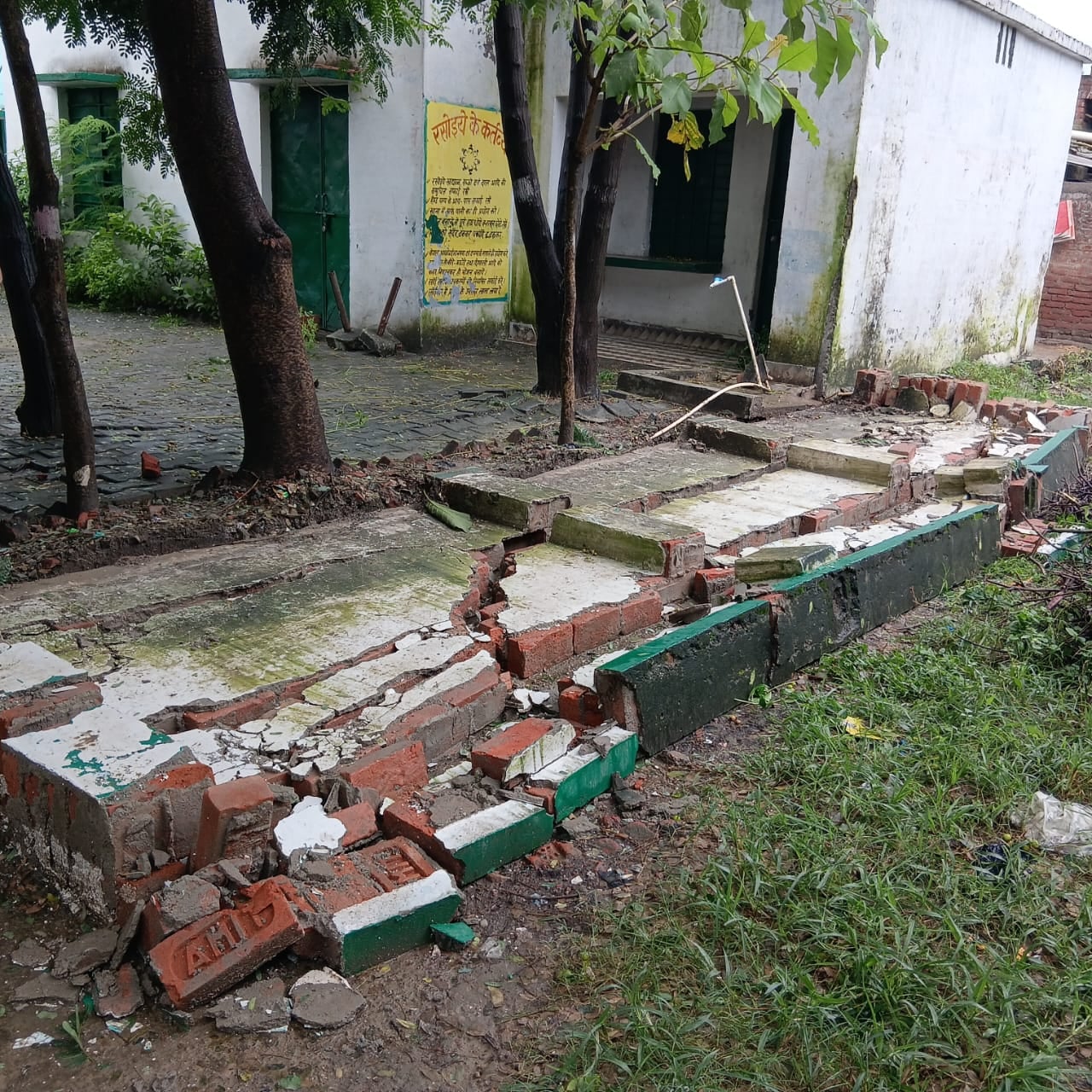 बारिश से तबाही